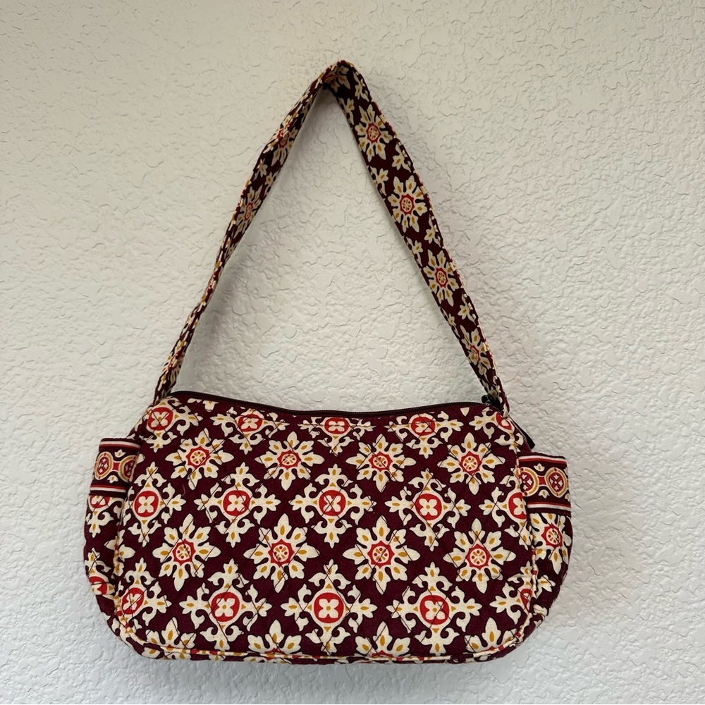 Vera Bradley Retired Pattern Medallion Maggie Shoulder Bag